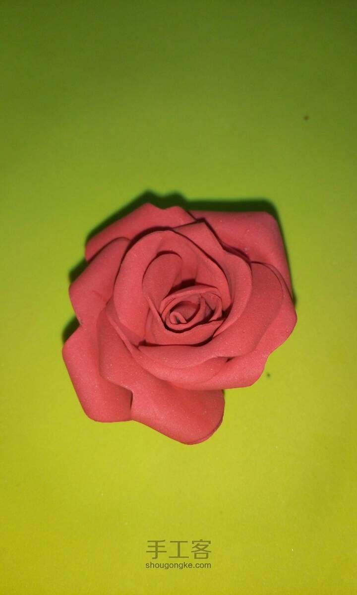 折纸 玫瑰 第8步