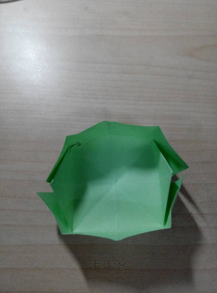 折纸盒 第11步