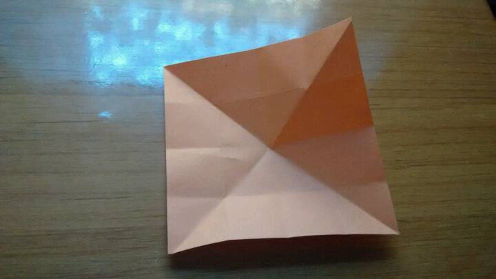 简易折纸玫瑰 第3步