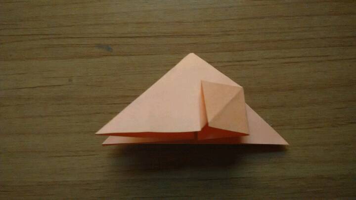 简易折纸玫瑰 第5步