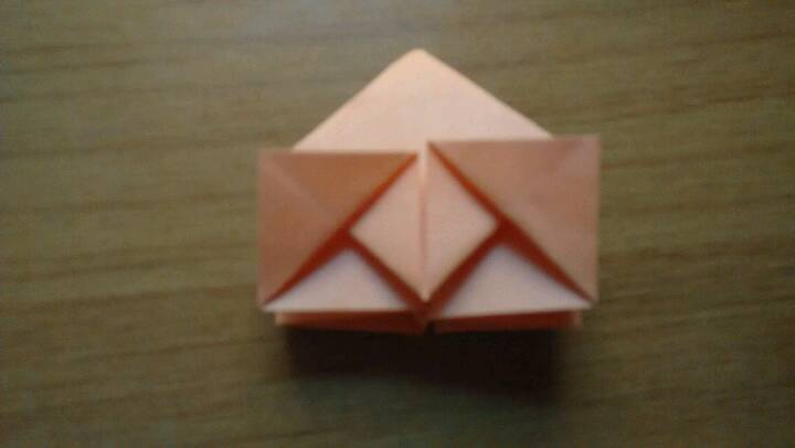 简易折纸玫瑰 第7步
