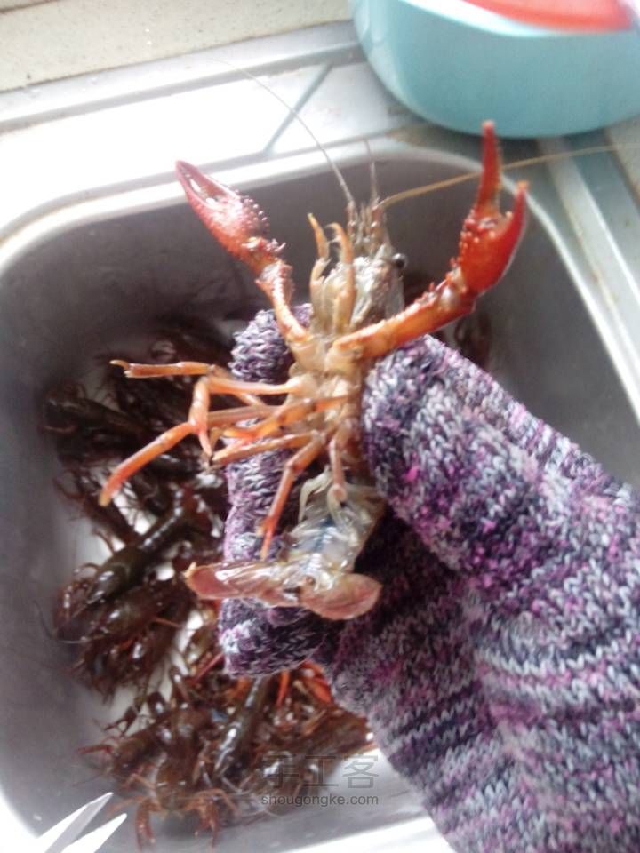 爱吃小龙虾的朋友想吃自己做的干净卫生的小龙虾来看看吧！ 第2步