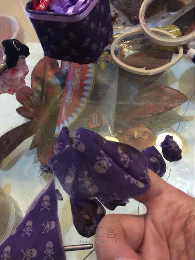 布艺漾的女子 第2步
