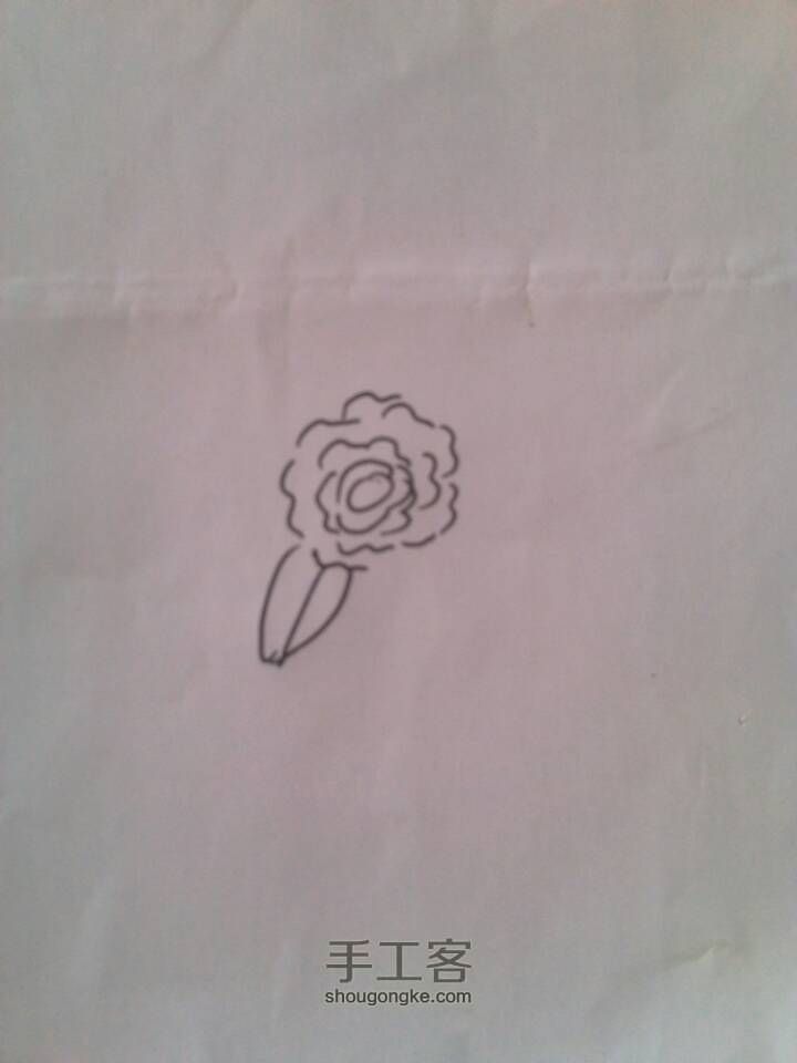 喵咪教你怎么画头饰之玫瑰（第一篇） 第9步