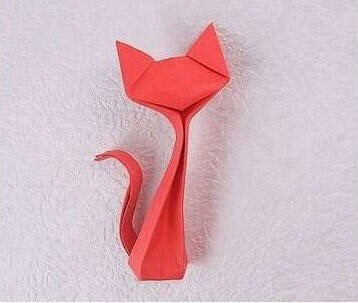 折纸 小猫咪 第10步