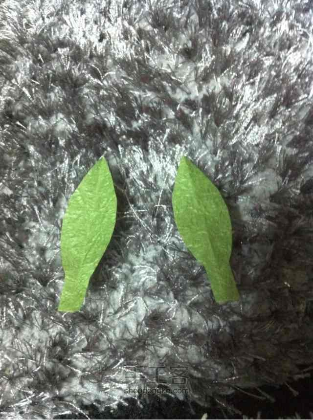 手揉纸康乃馨 第20步