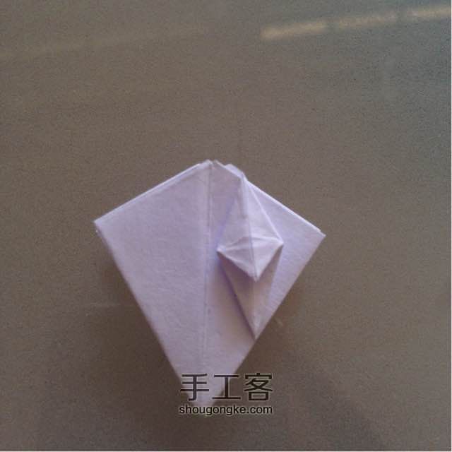 清新淡雅的折纸铃兰 第12步
