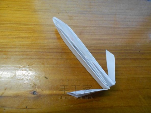 原创折纸火箭 第12步