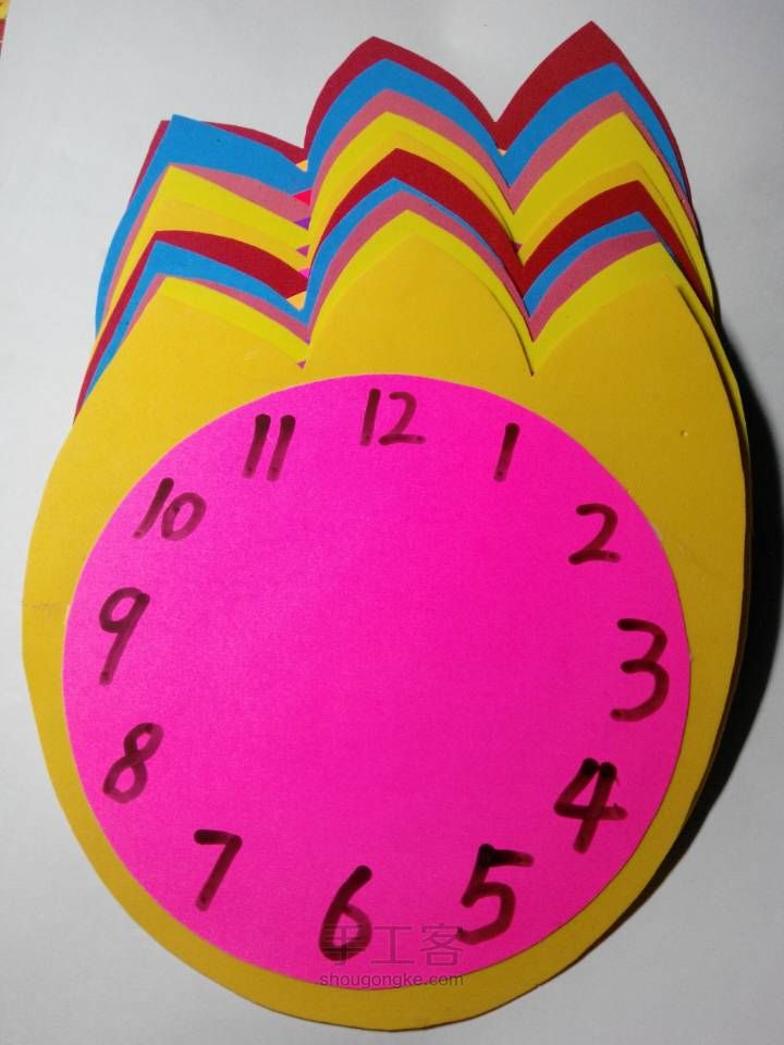 时钟小花 第3步