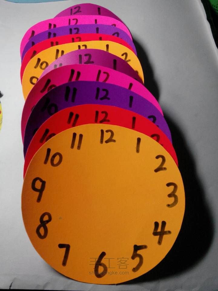 时钟小花 第2步