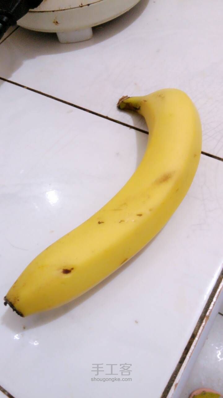 香蕉冰激凌 第1步