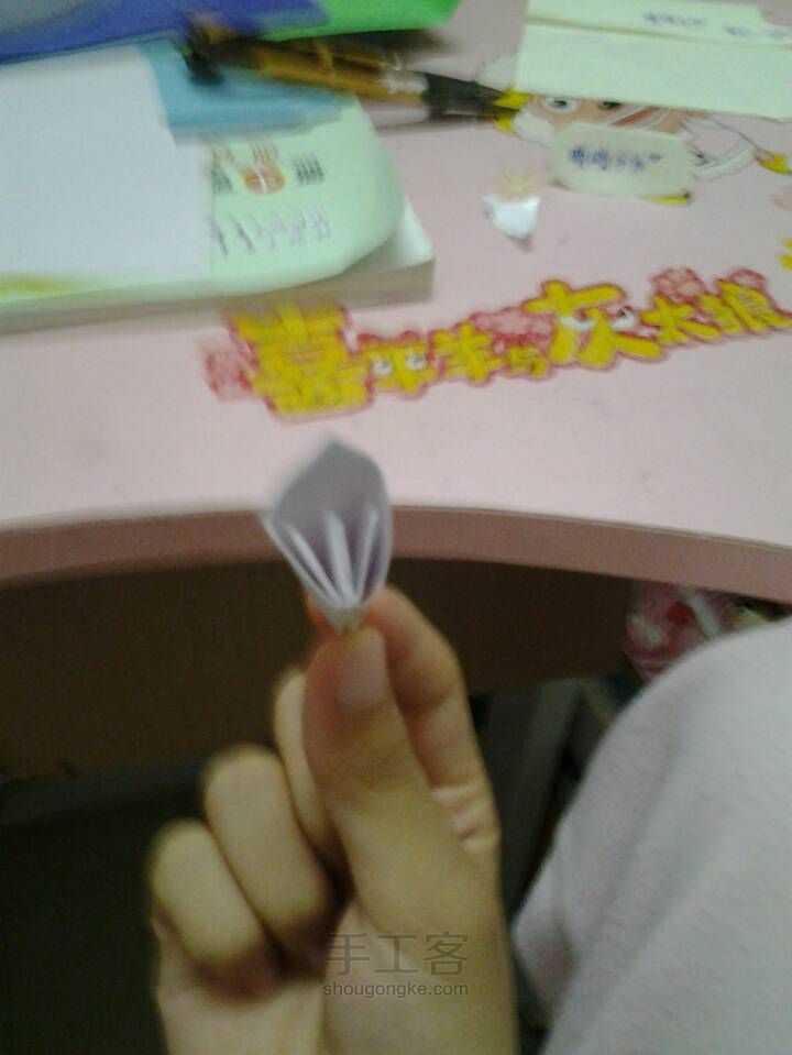 折纸 樱花 第17步