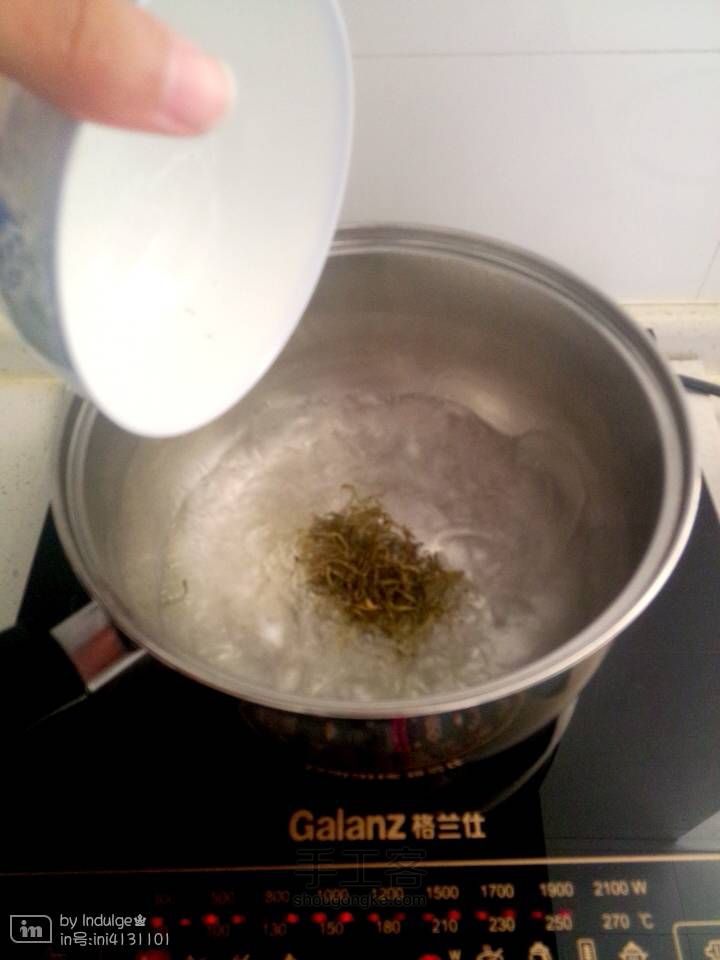 简简单单原味奶茶 第3步