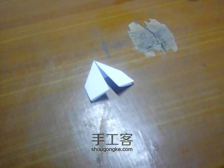 三角折纸-天鹅(一) 第5步