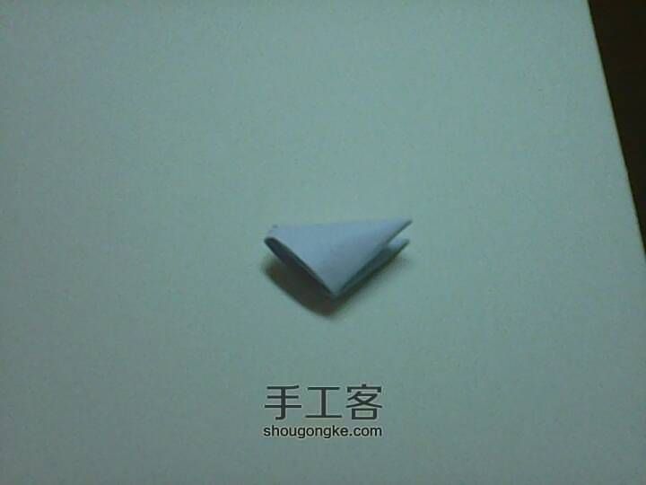 三角折纸-天鹅(一) 第16步