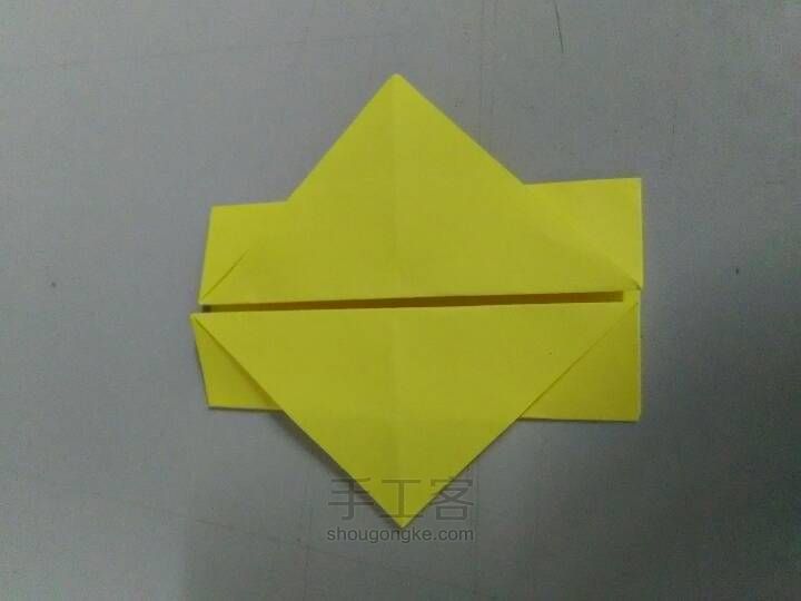 向日葵折纸教程 第3步