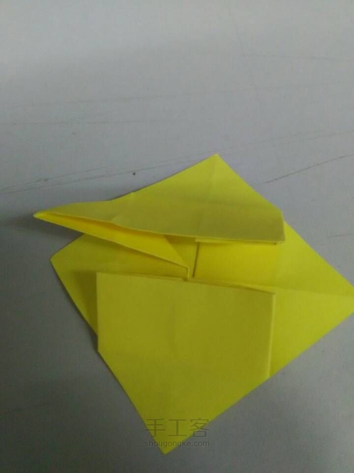 向日葵折纸教程 第5步