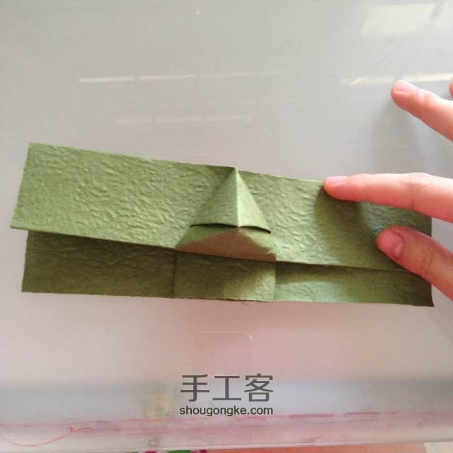 粽子节包粽子咯！---折纸粽子 第26步