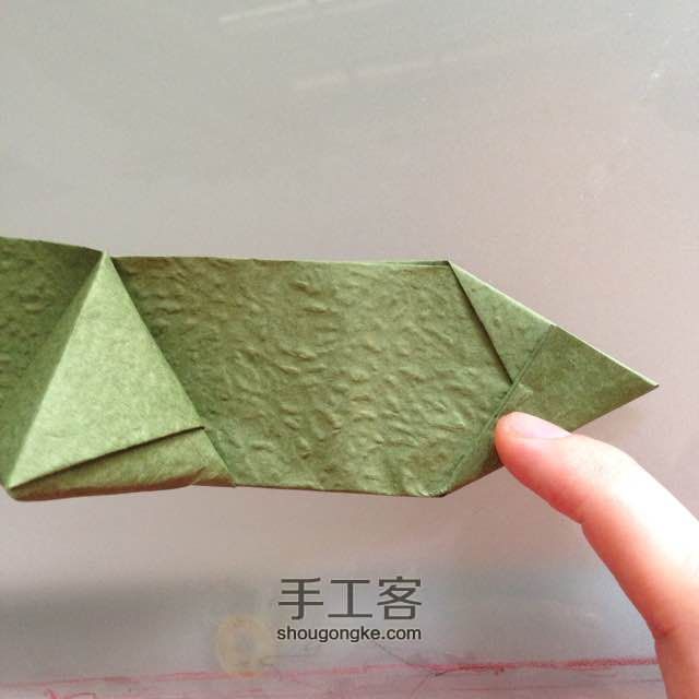 粽子节包粽子咯！---折纸粽子 第30步