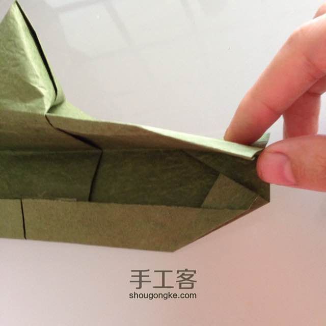 粽子节包粽子咯！---折纸粽子 第31步