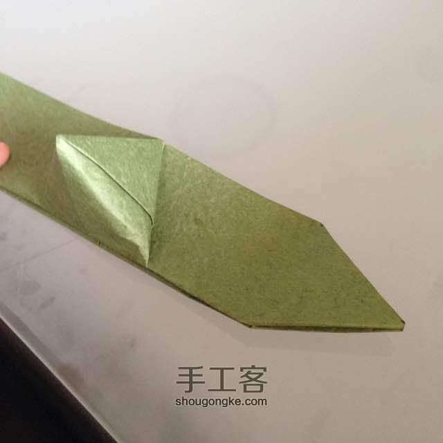 粽子节包粽子咯！---折纸粽子 第35步