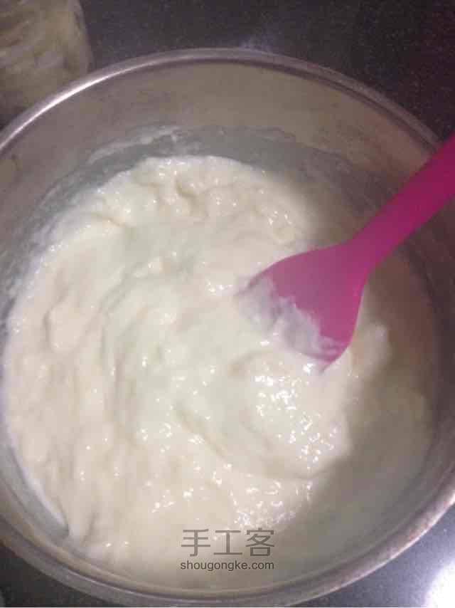 椰丝牛奶小方 第4步
