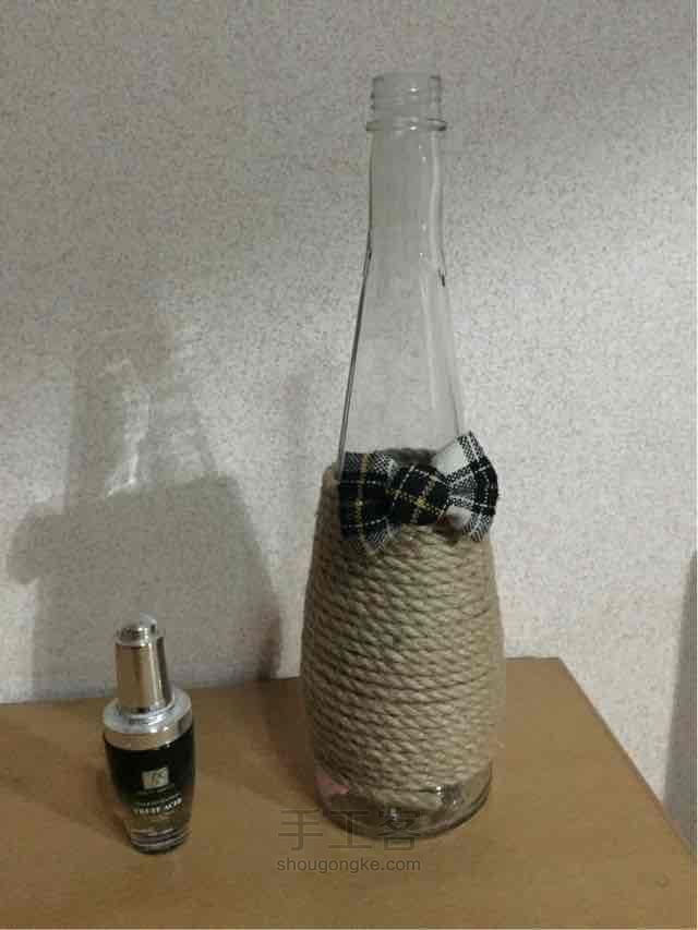 艺术展示瓶 第3步