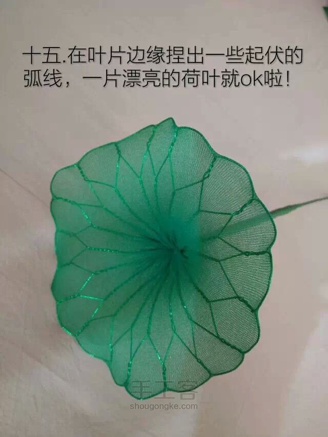 丝网莲花教程 第26步