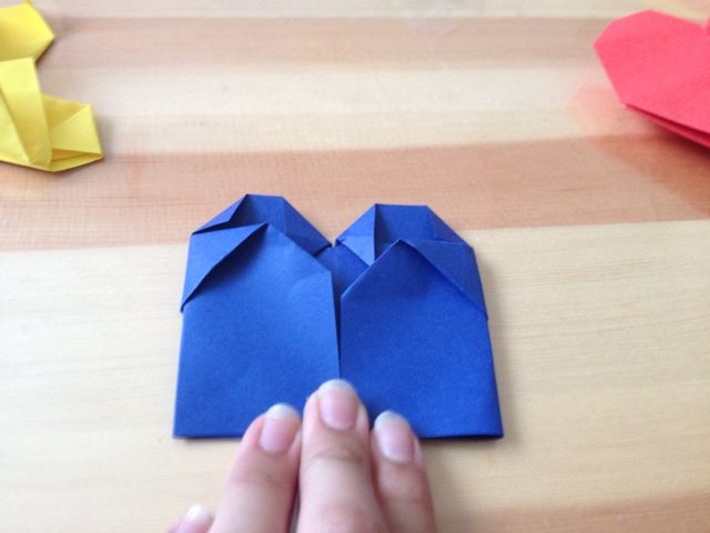 折纸 爱心 第9步