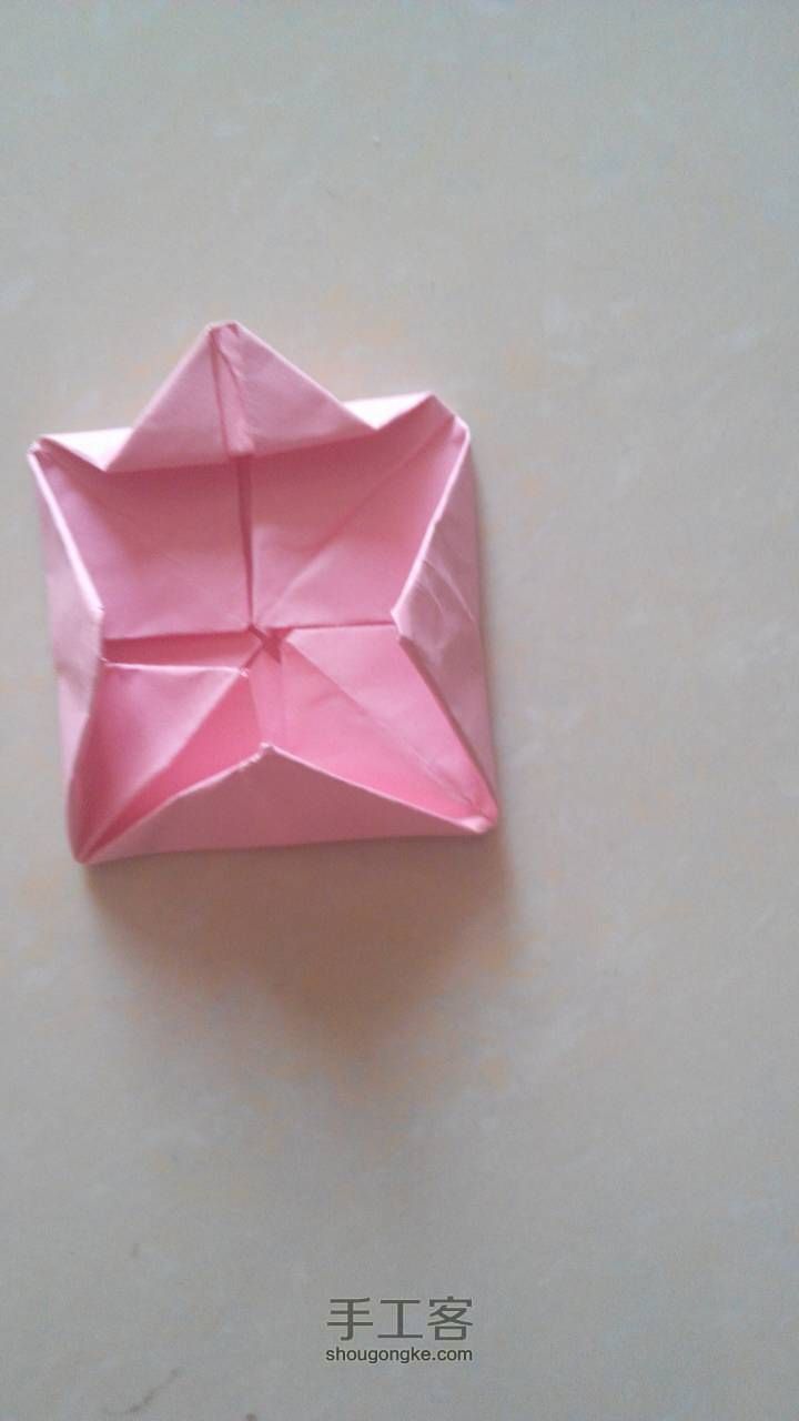 折纸 🌹玫瑰花 第12步