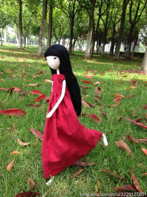 插画娃娃--红裙女孩教程（一）骨架制作 第2步