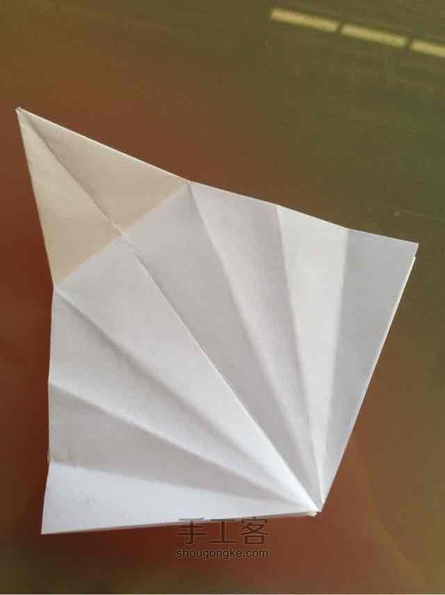 折纸郁金香 第8步