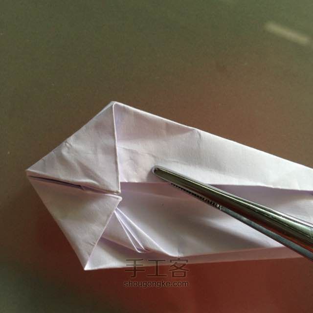 折纸郁金香 第31步