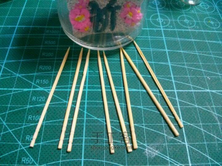 粘土 制作伞教程 第1步