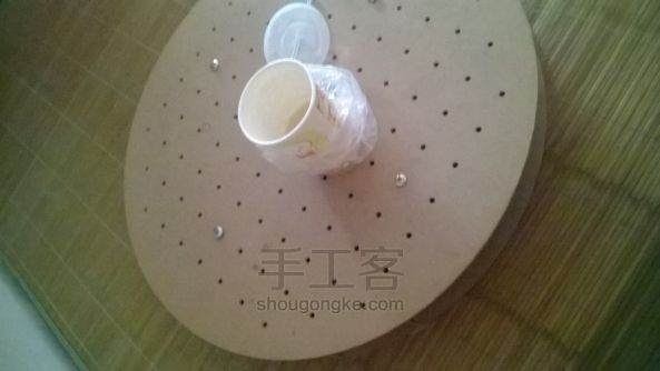 废旧轮胎的妙用 DIY小桌子 可移动式 第14步