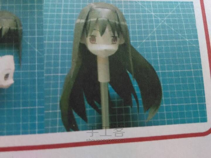 纸模晓美焰 第18步