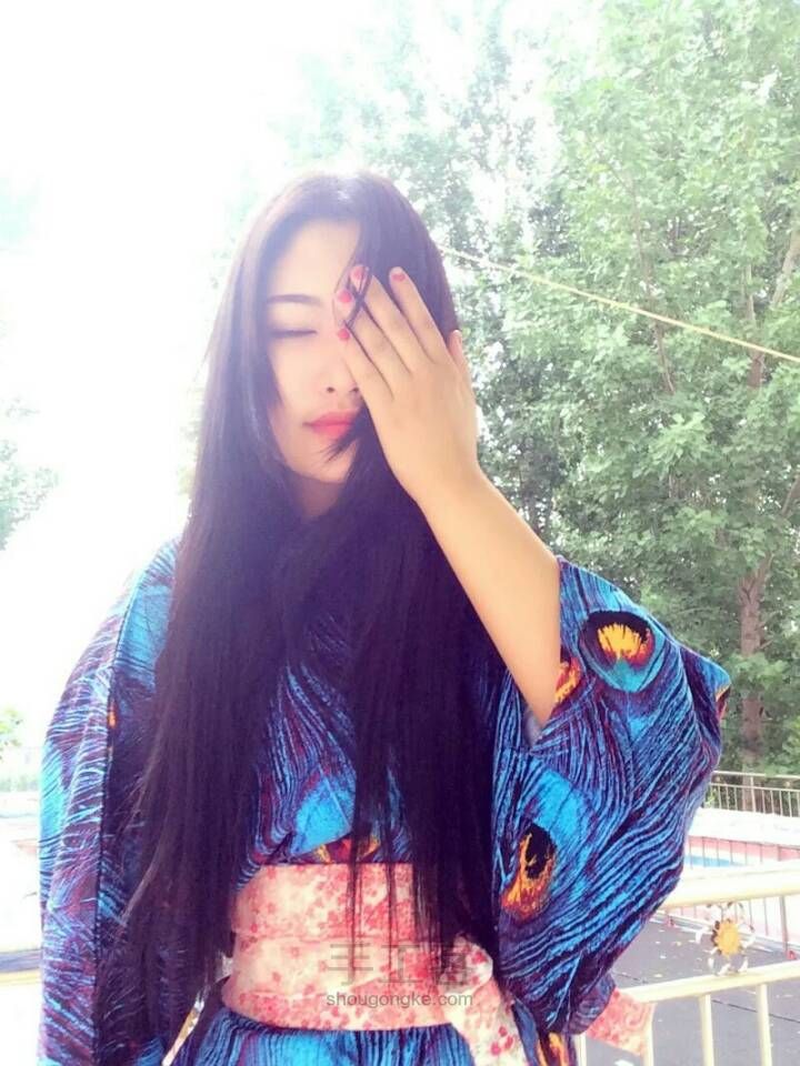 手缝和风腰封 第23步