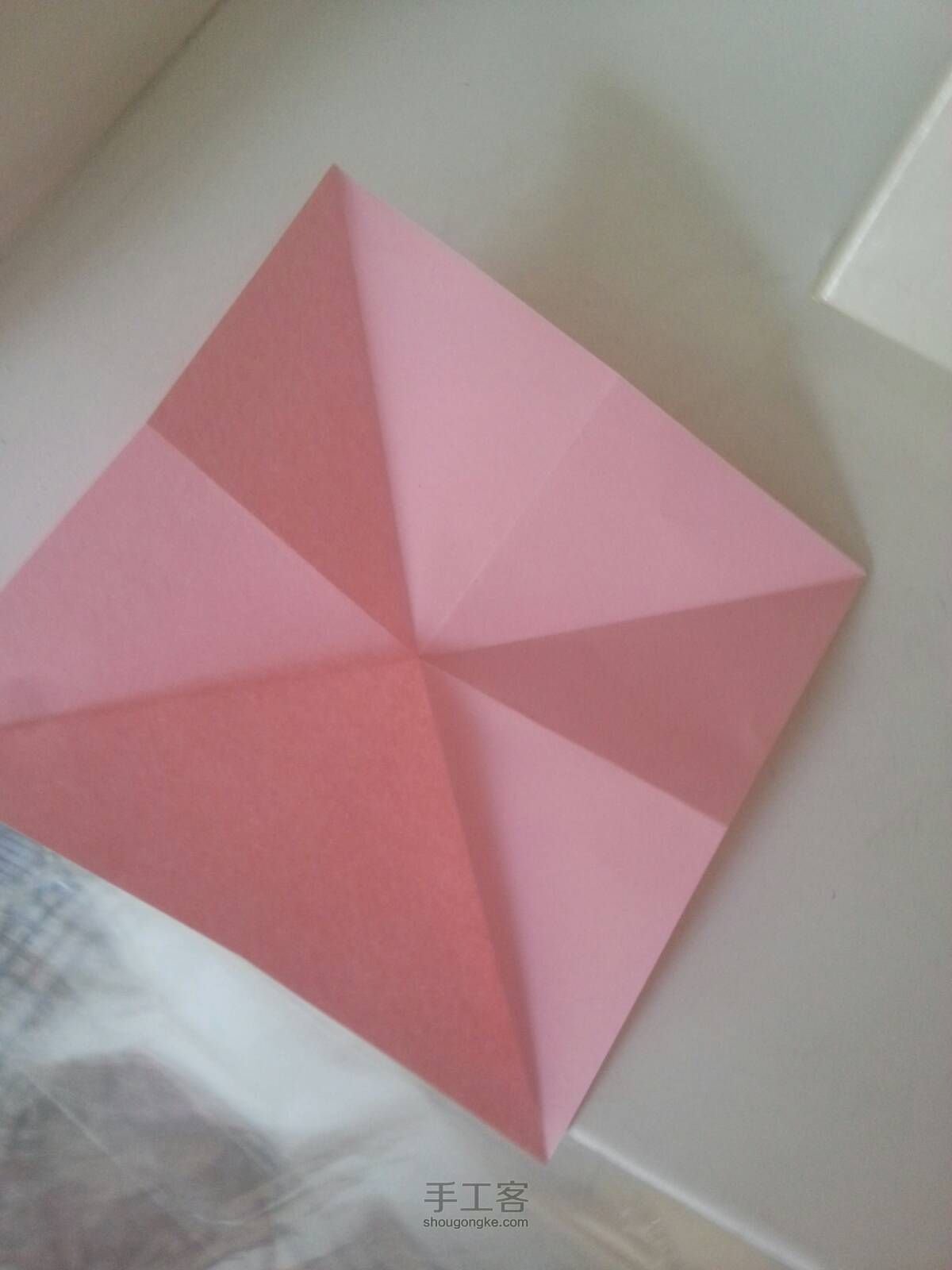 折纸 香樱 第1步