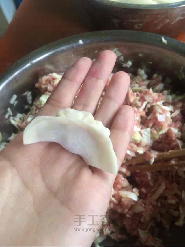 周末下厨记之——煎饺 第5步