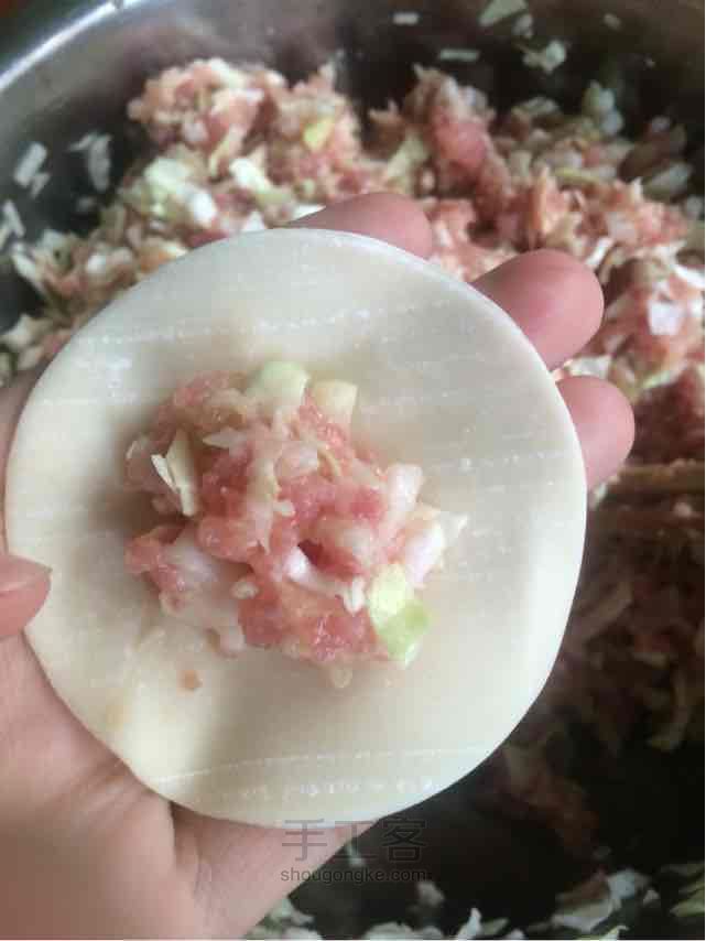 周末下厨记之——煎饺 第4步