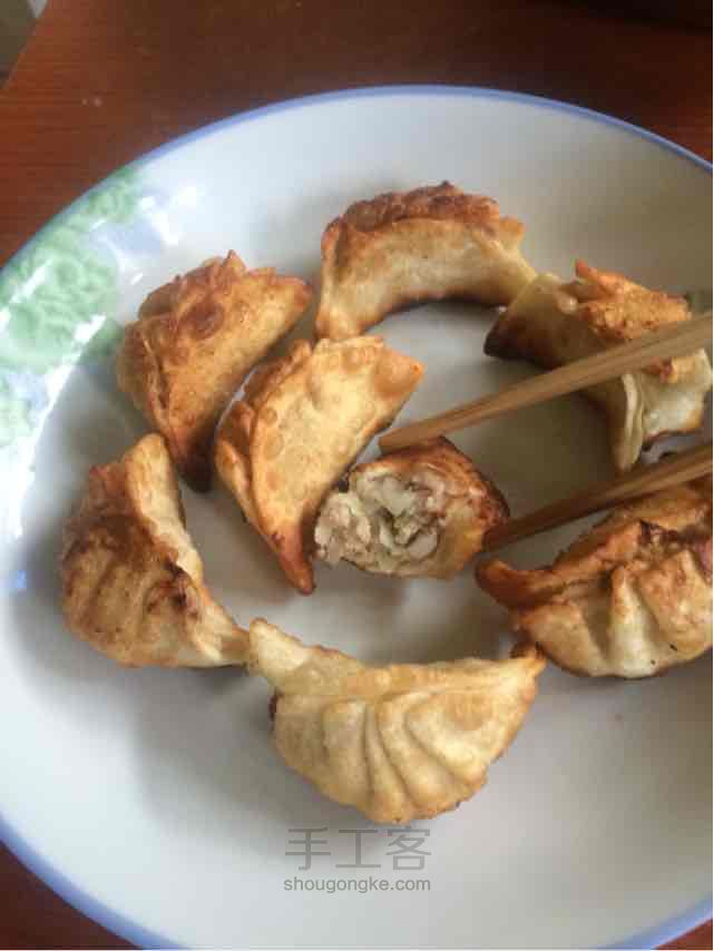 周末下厨记之——煎饺 第8步