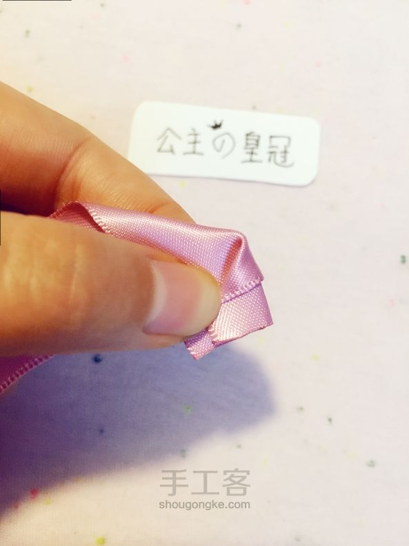 【成品可购】教你制作玫瑰花发饰 第7步