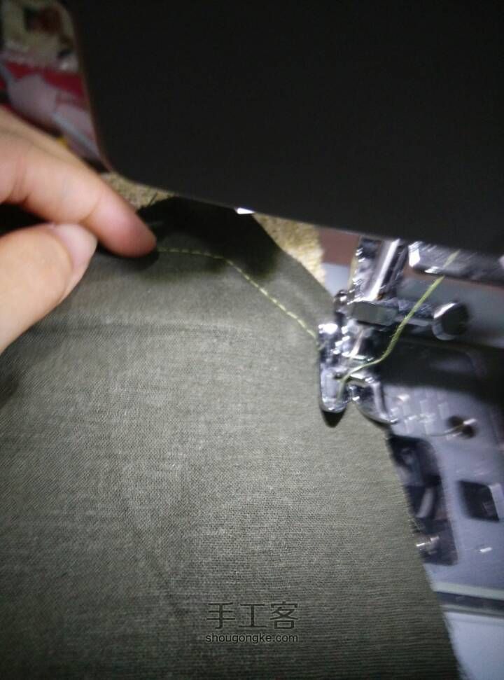 草编布料口金包 第9步