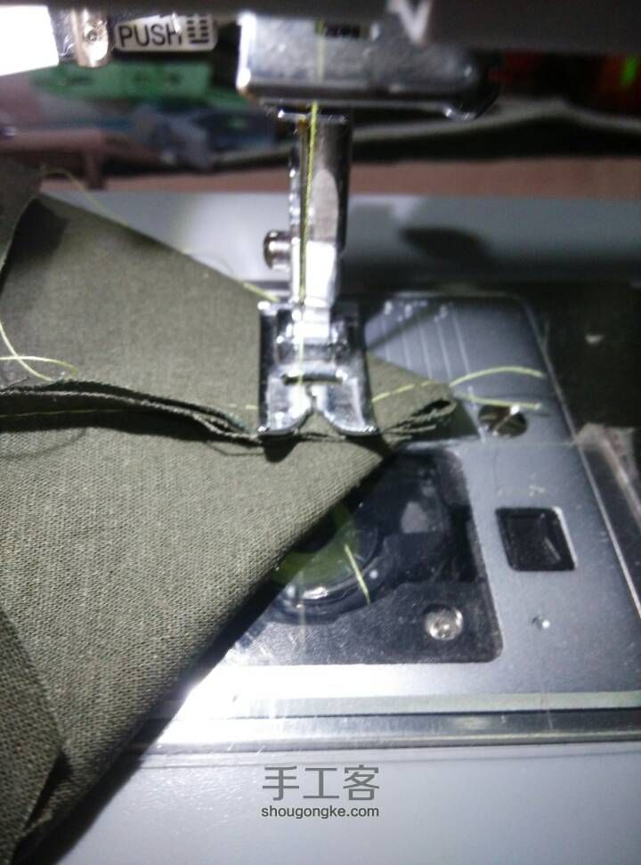 草编布料口金包 第12步