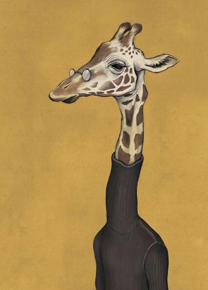景泰蓝工艺画——长颈鹿 第1步