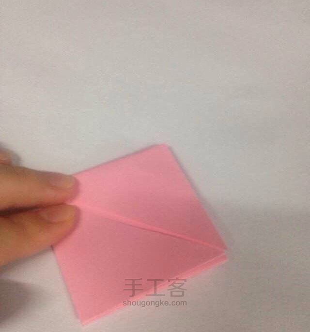 折纸郁金香 第4步