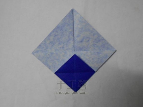 手提篮折纸教程 第4步