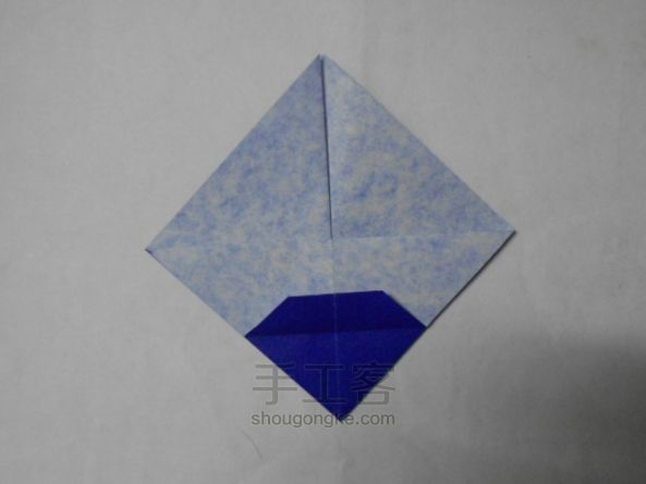 手提篮折纸教程 第7步