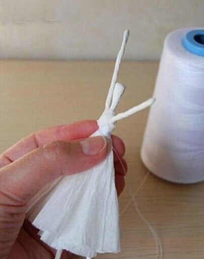 跳芭蕾舞者小人DIY手工制作图解教程 第9步