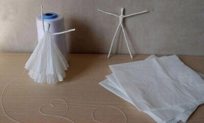 跳芭蕾舞者小人DIY手工制作图解教程 第8步